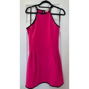 Monteau Pink Halter Mini Dress